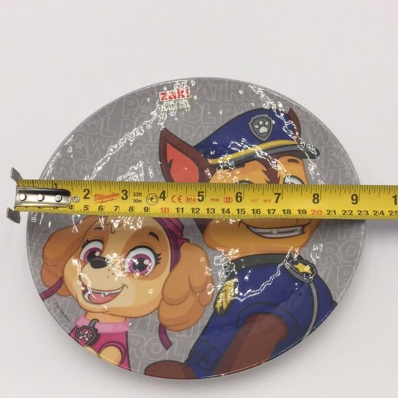 Paw Patrol 9” Children’s Kids Melamine Dinner Plate Skye Chase BPA Free - Picture 5 of 8